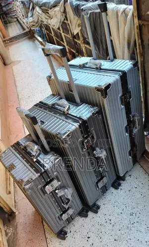 Brand New Aluminium Set of 3 Suitcases