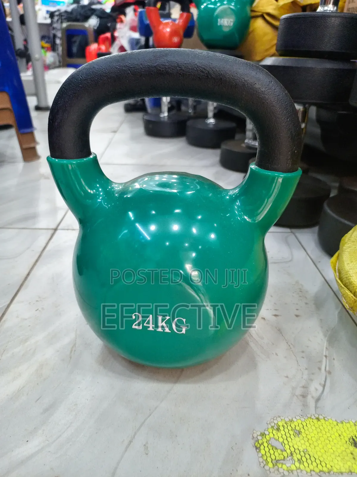 Vinyl Coated Kettlebell 24kg