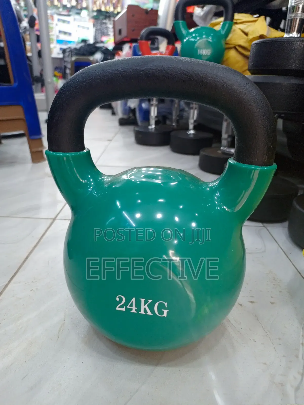 Vinyl Coated Kettlebell 24kg