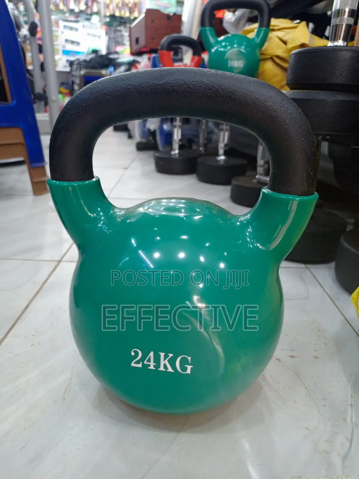 Vinyl Coated Kettlebell 24kg