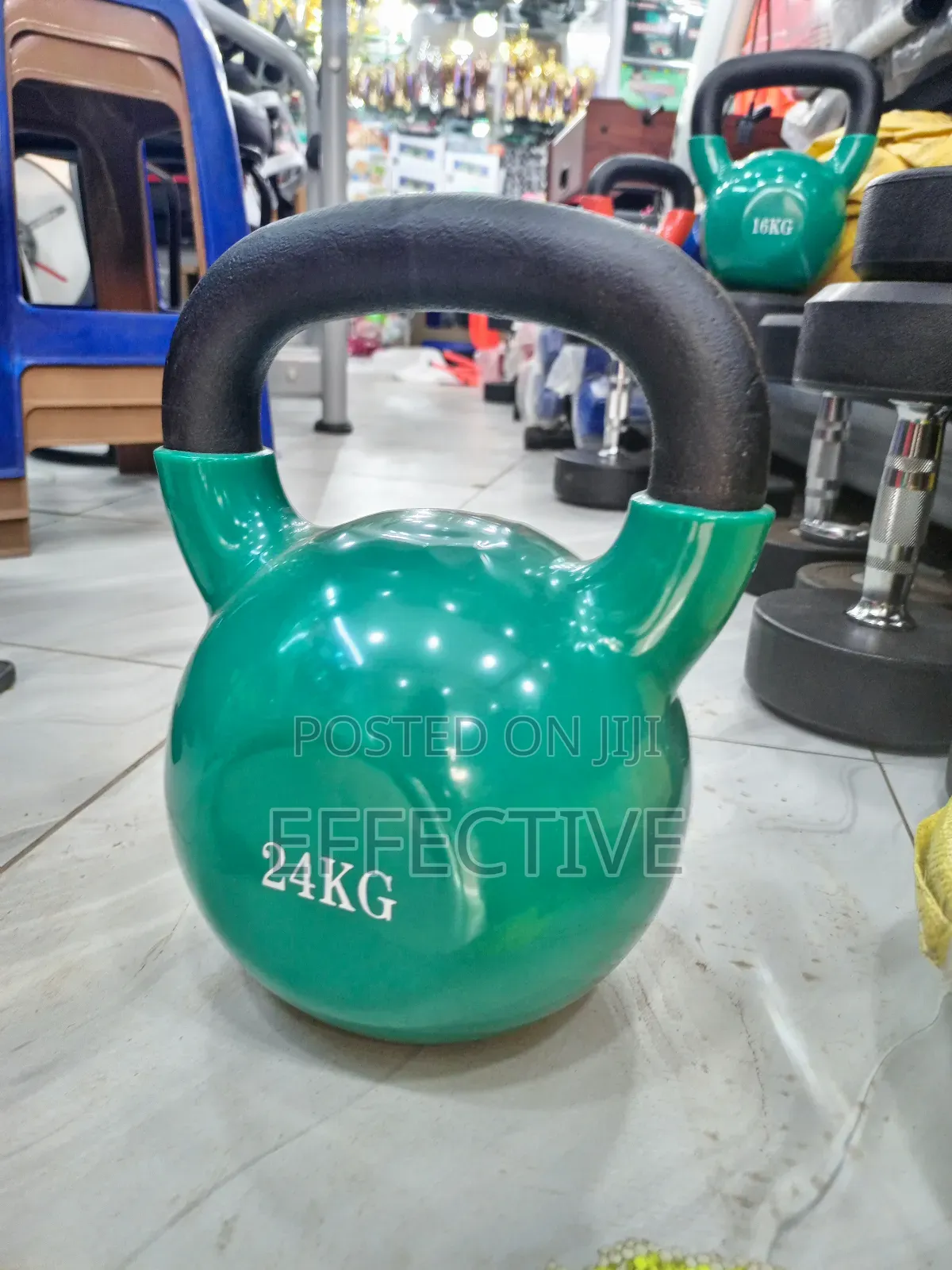 Vinyl Coated Kettlebell 24kg