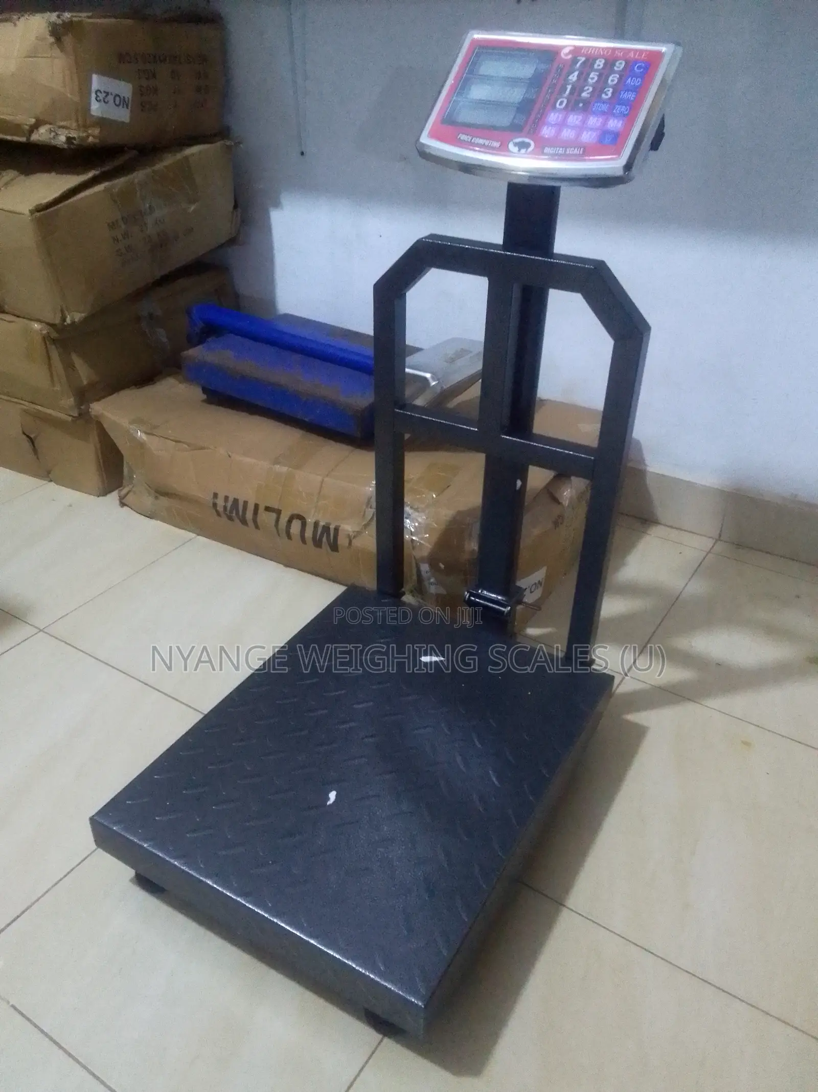 Digital Cast Iron Weighing Scale 350kg Weigh Platform Weighing
