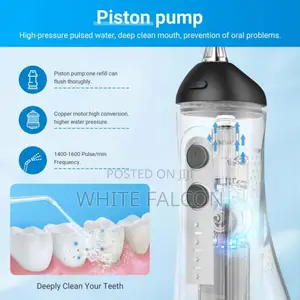 Water Flosser, Sonic Electric Toothbrush 300mls, Ipx7 Water Proof