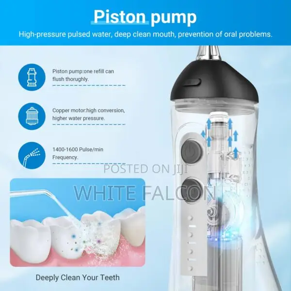 Water Flosser, Sonic Electric Toothbrush 300mls, Ipx7 Water Proof