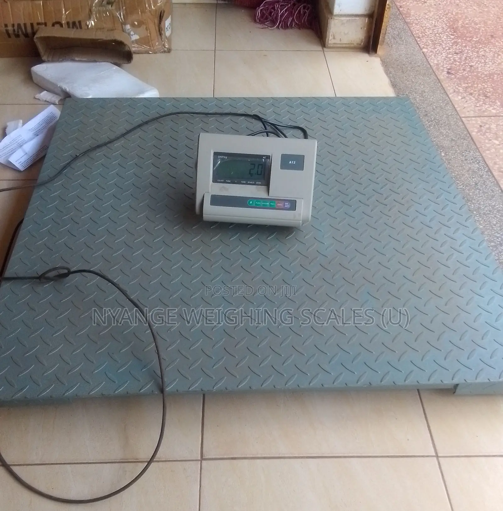 3000kg Platform Weighing Scale A12 Digital Weigh Scale