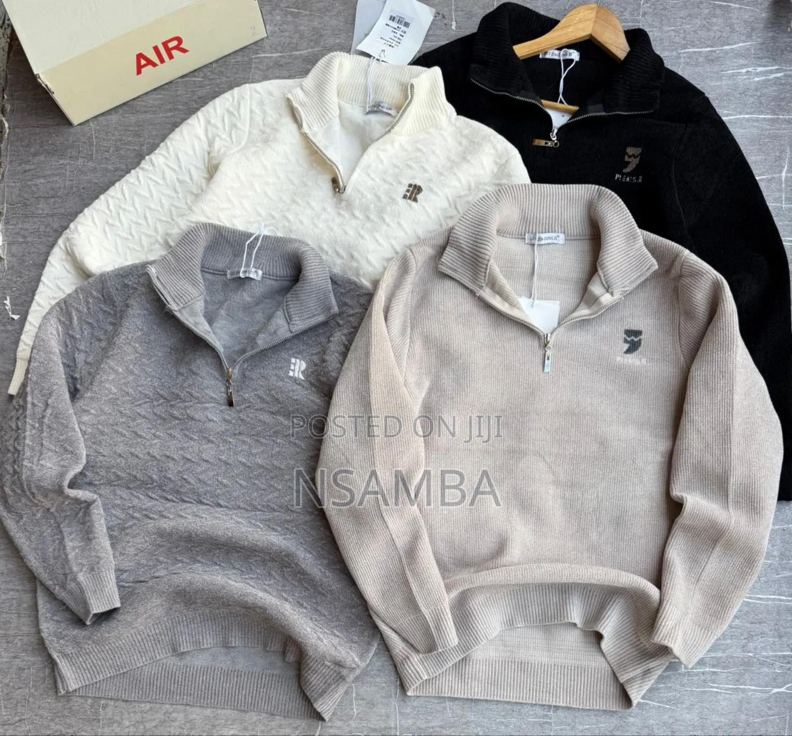 Quater Zipper Sweaters