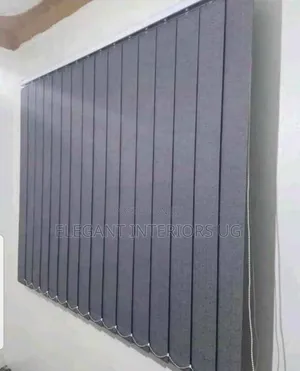 Grey Vertical Blinds Per Square Meter for Offices