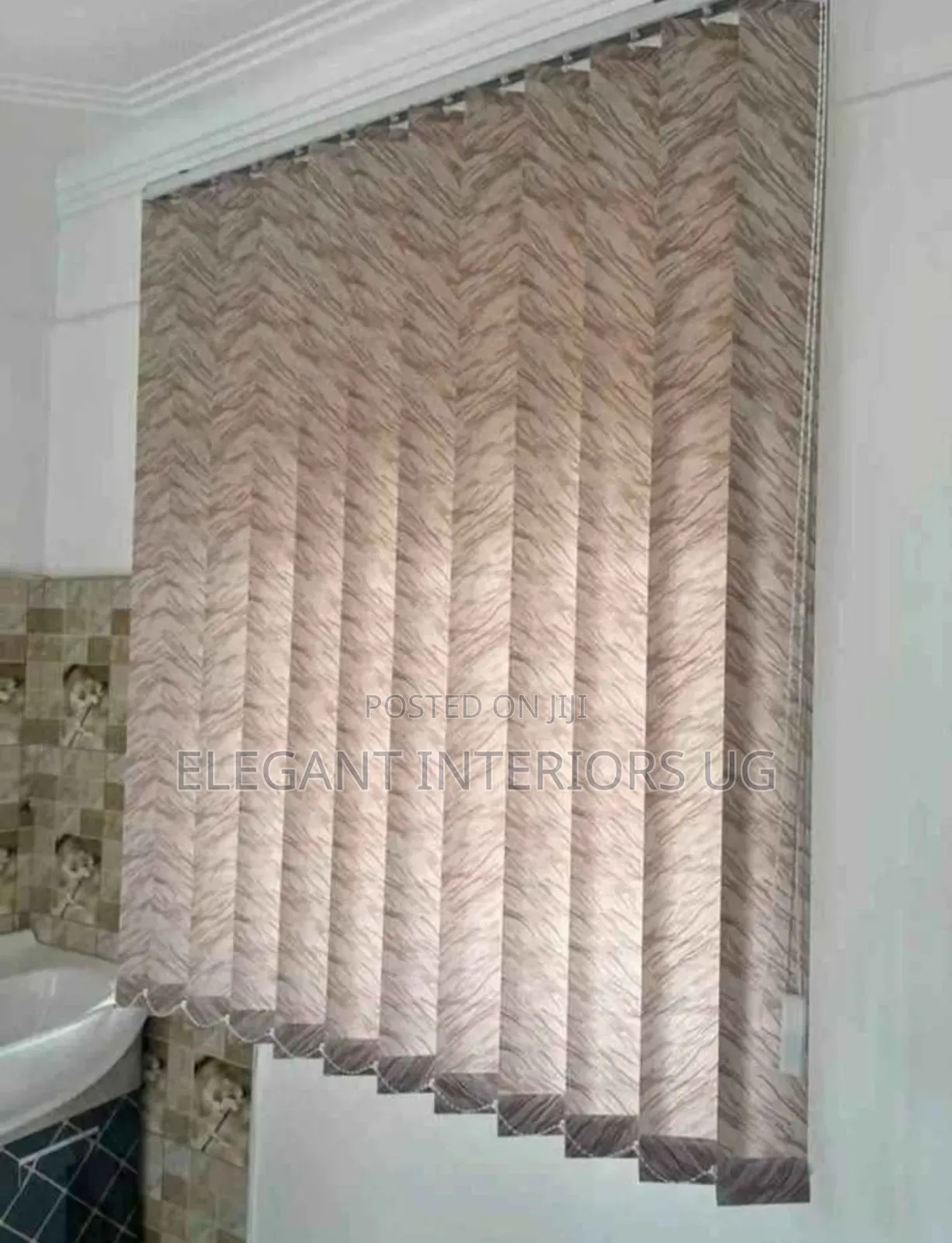 Wave Vertical Office Blinds Per Square Meter Available in Stock