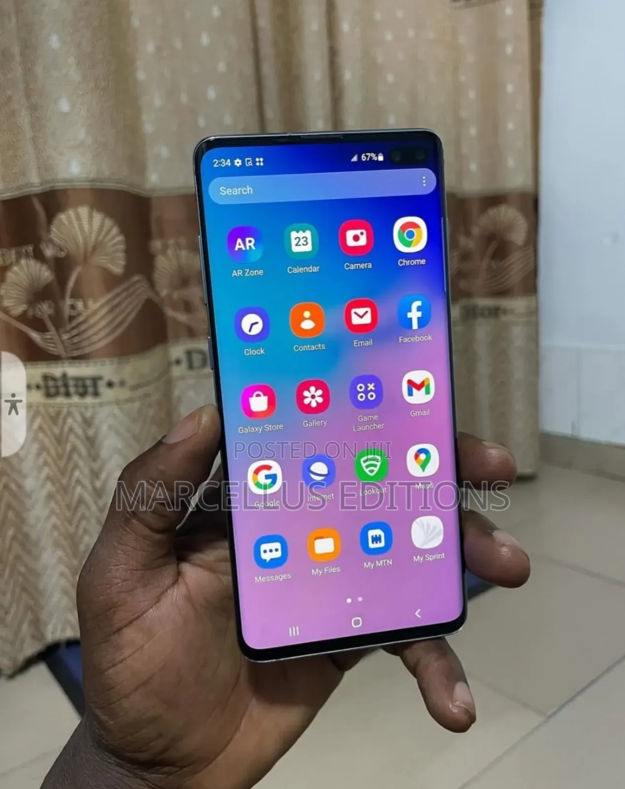 Samsung Galaxy S10 Plus 128 GB Blue