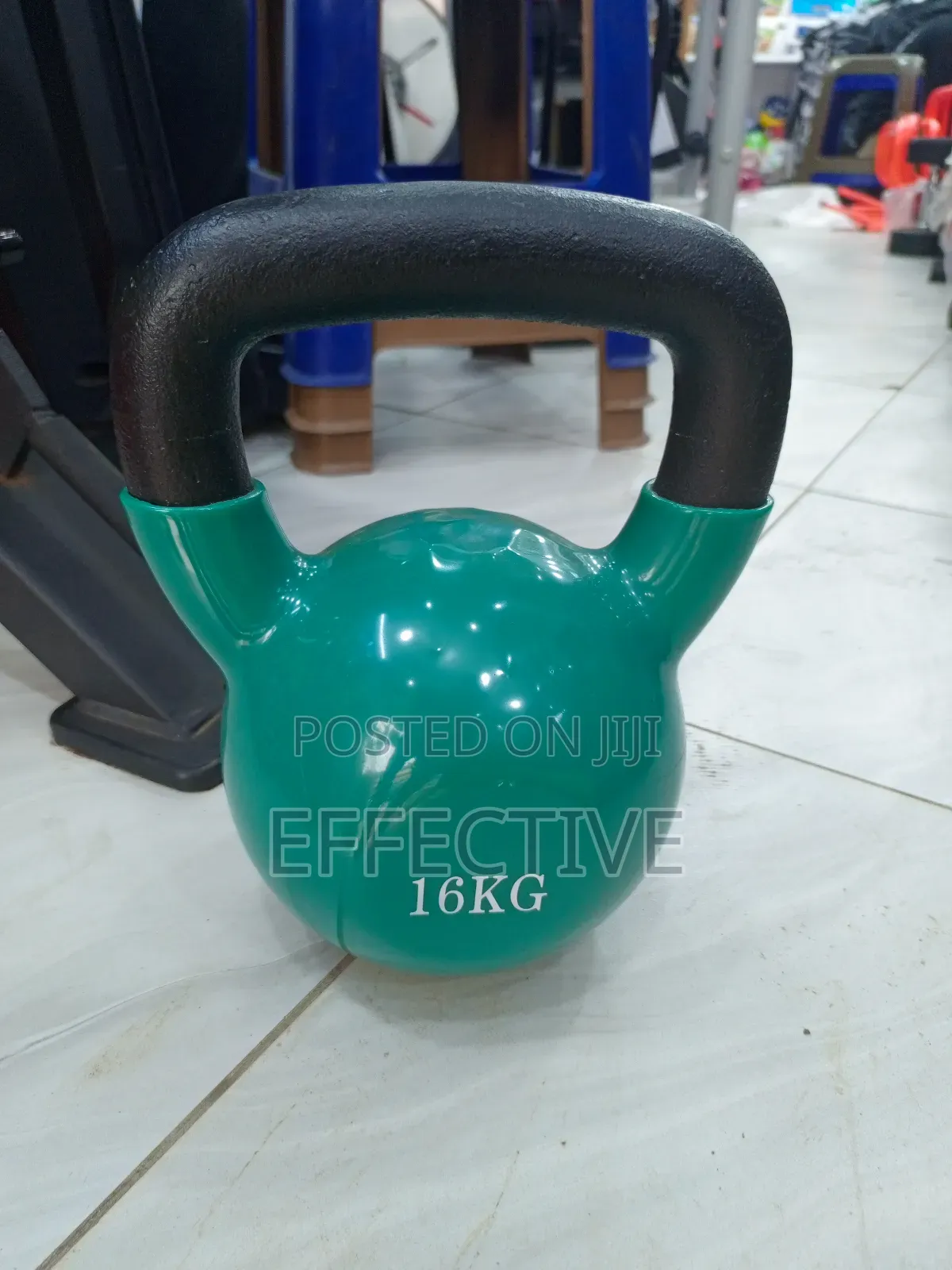 Fitness Vinyl Coated Kettlebell 16kg