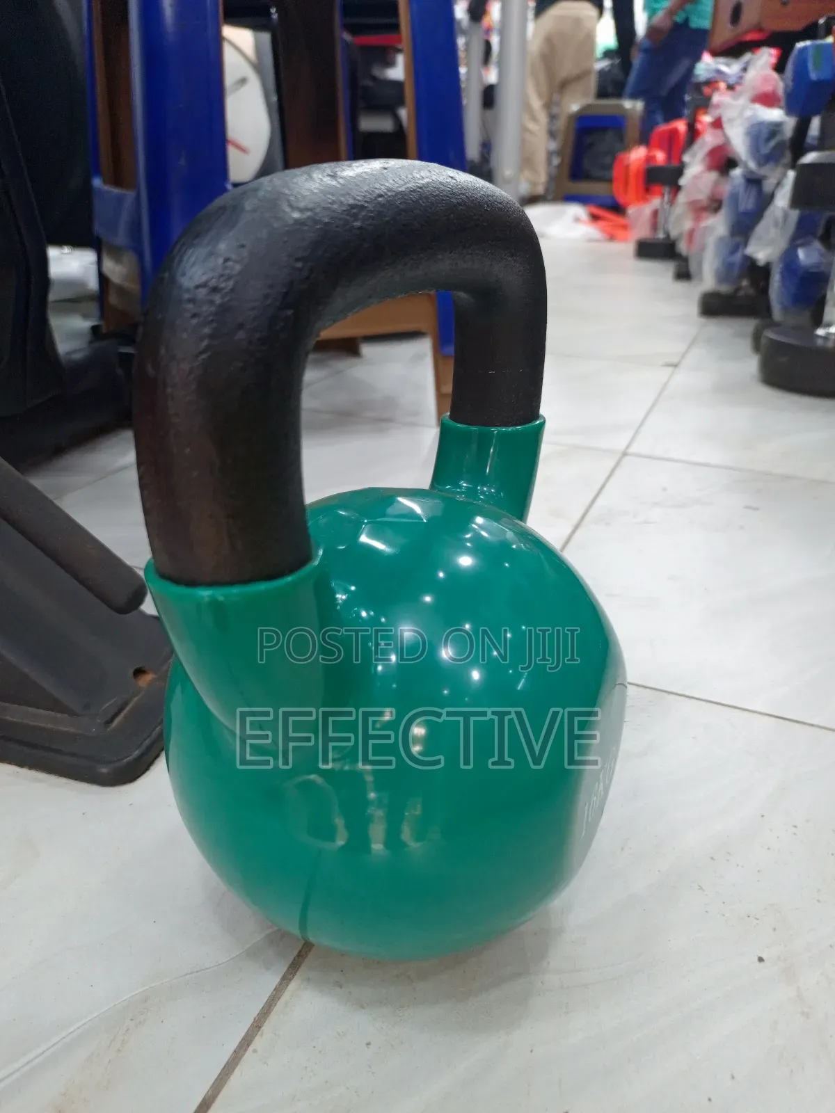 Fitness Vinyl Coated Kettlebell 16kg