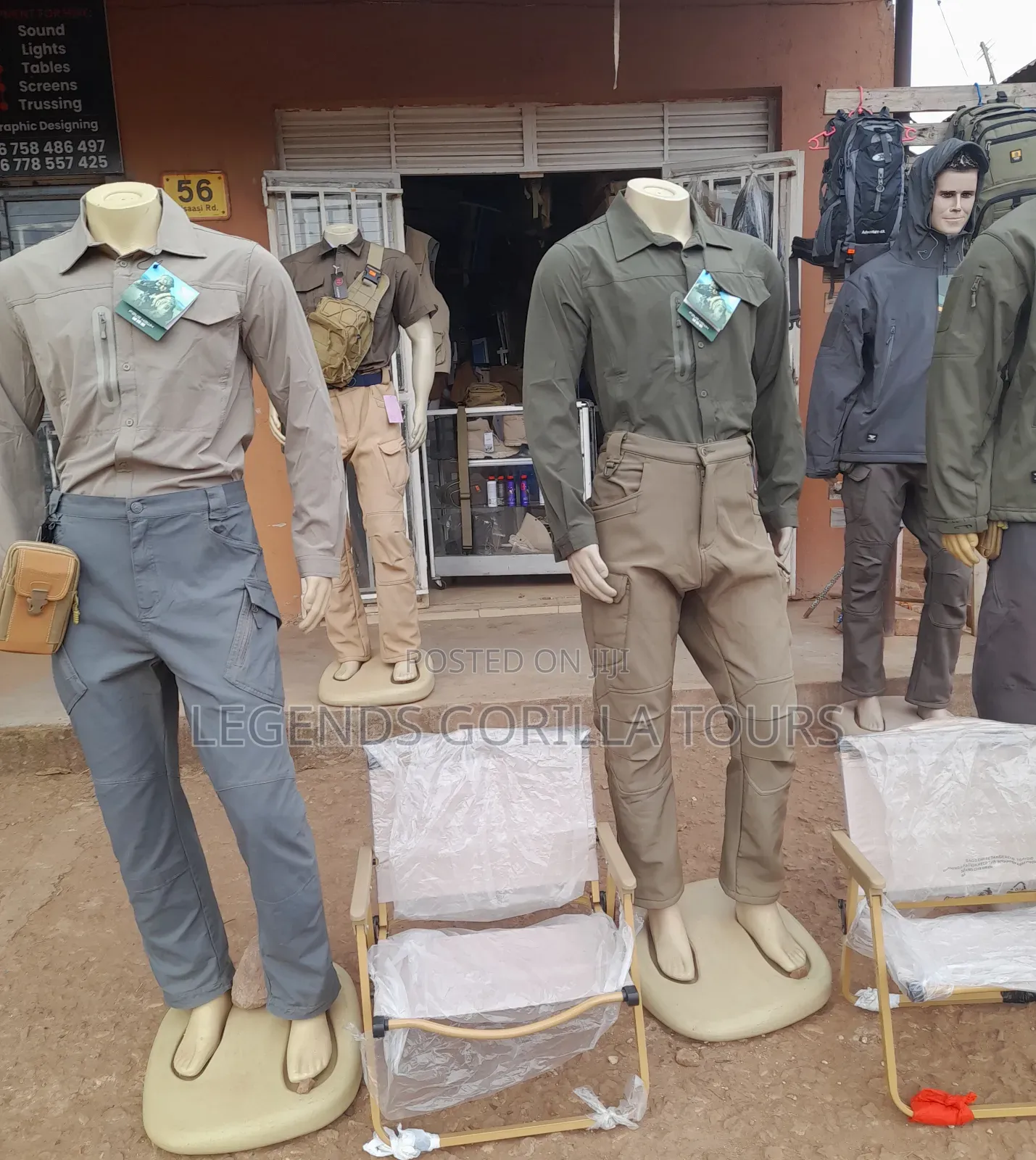 Safari Safely Jackets and Shirts