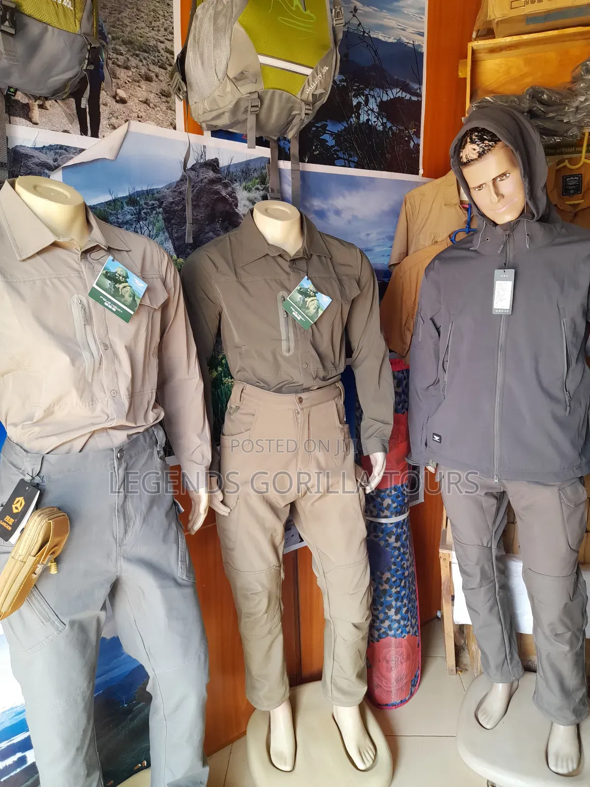 Safari Safely Jackets and Shirts