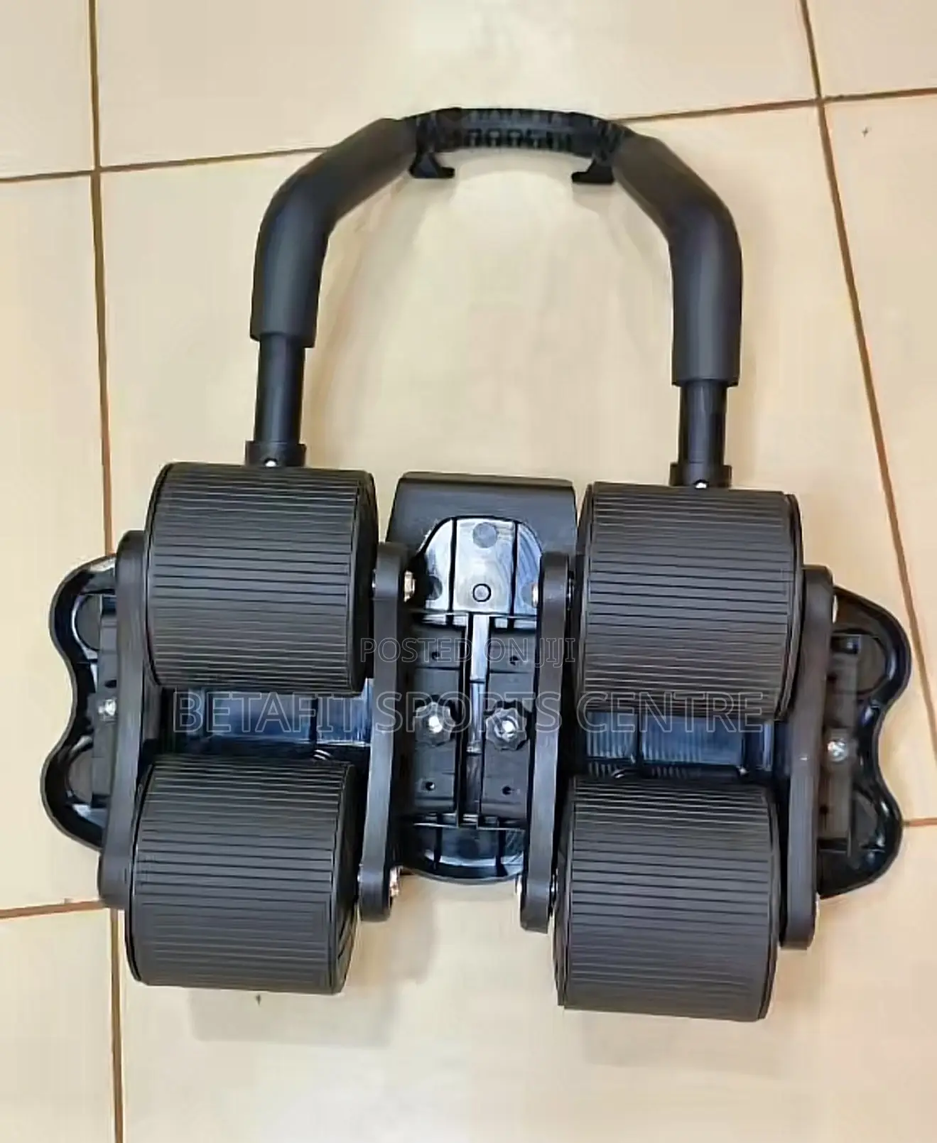 4 Wheel Ab Roller With Push Up Board