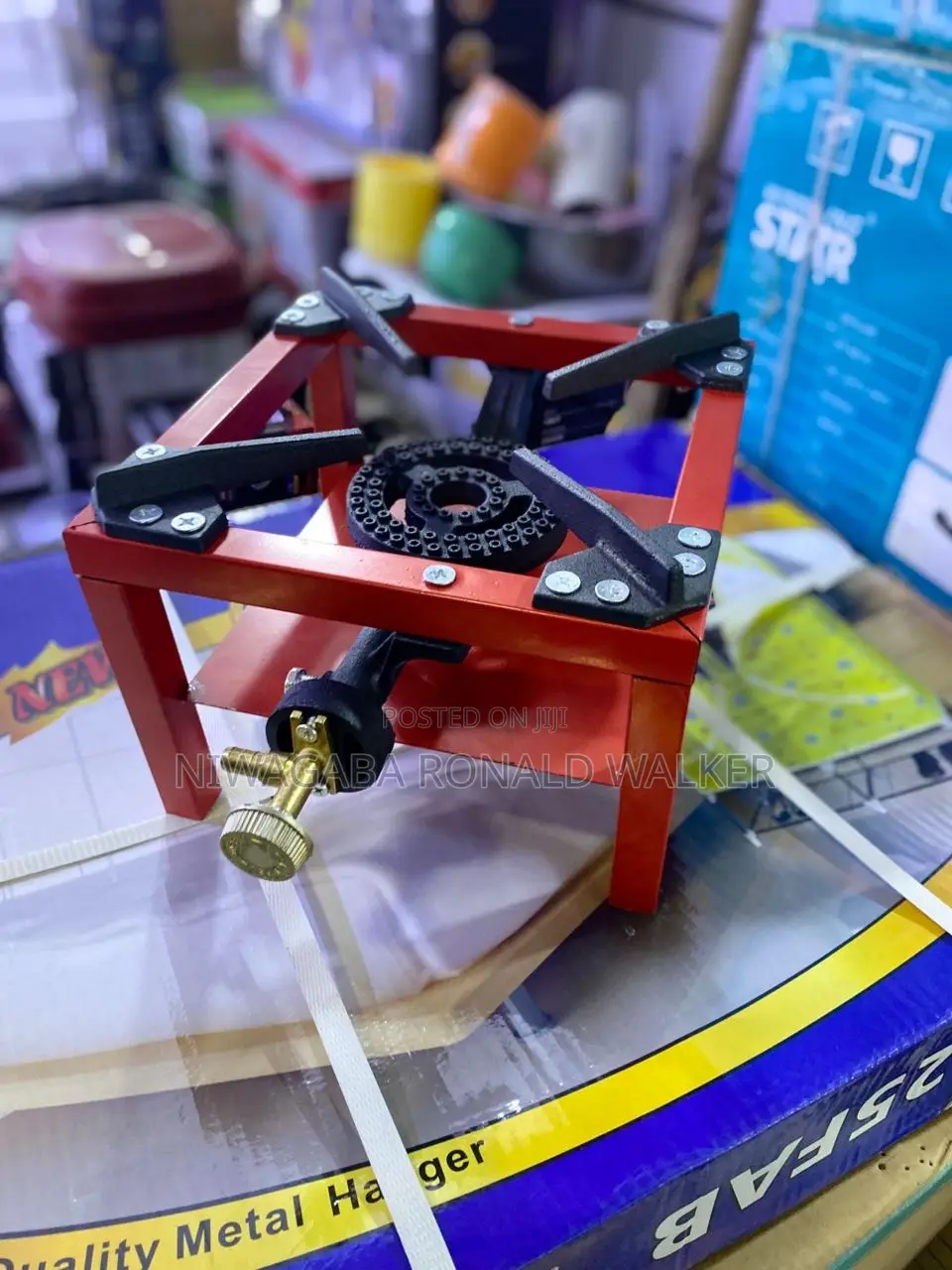Portable Gas Stove Red