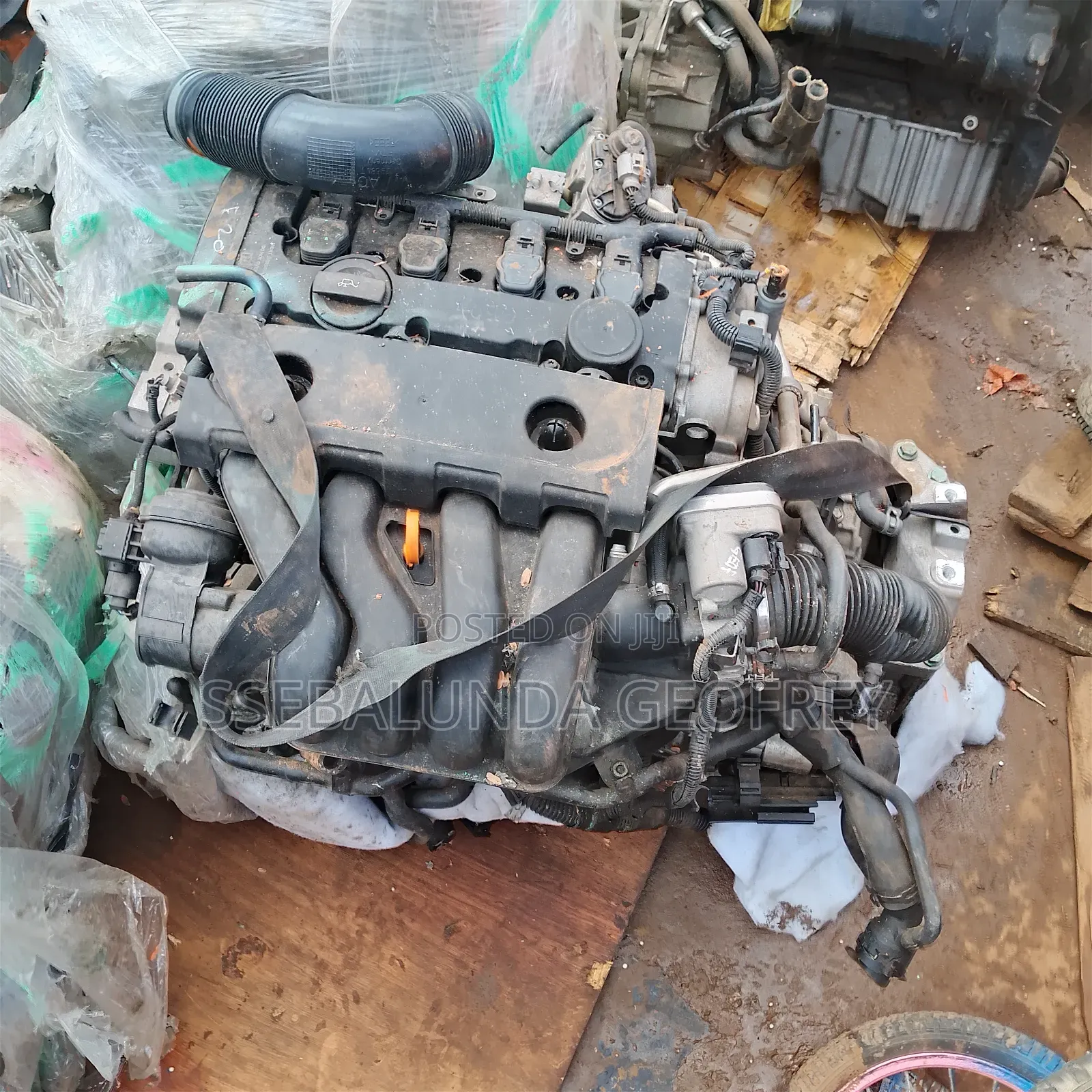 Golf Five 2.0engine Complete With It's Gear Box