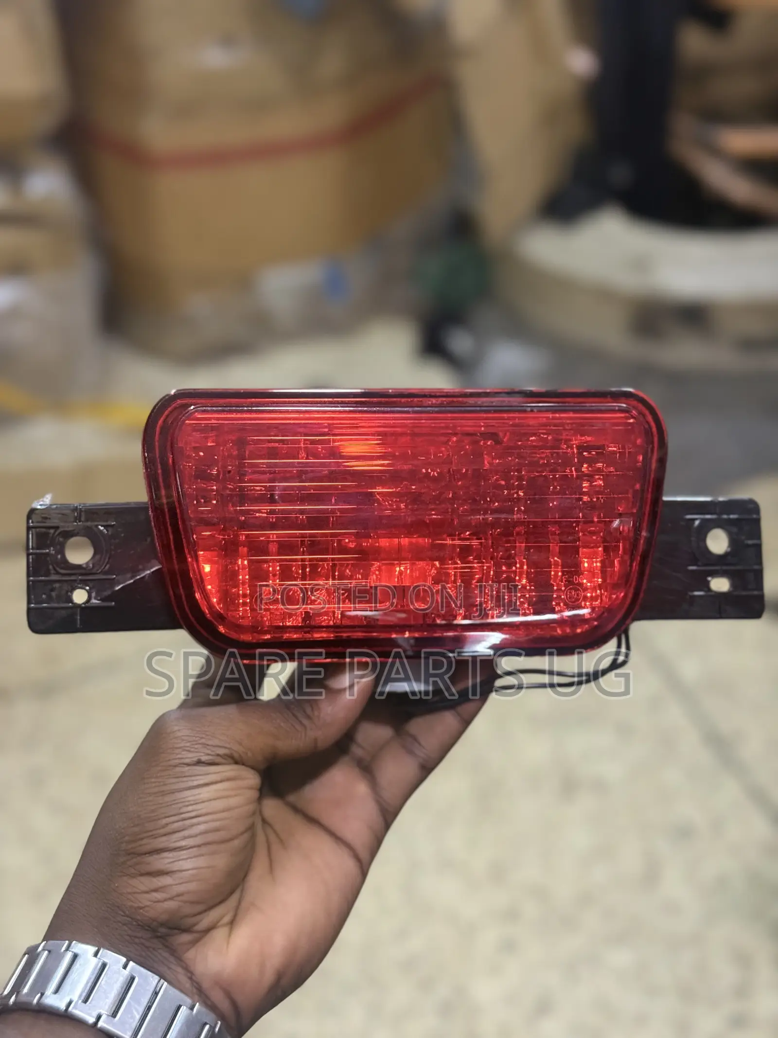 Mitsubishi Pajero V87 V93 V97 Rear Spare Tire Cover Fog Light