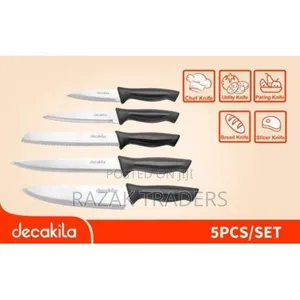Decakila Kmtt110b 5pcs Kitchen Knife Set