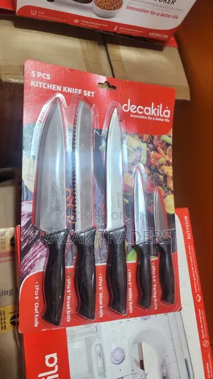 Decakila Kmtt110b 5pcs Kitchen Knife Set
