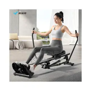 Health Fitness Compact Full-Motion Rowing Machine