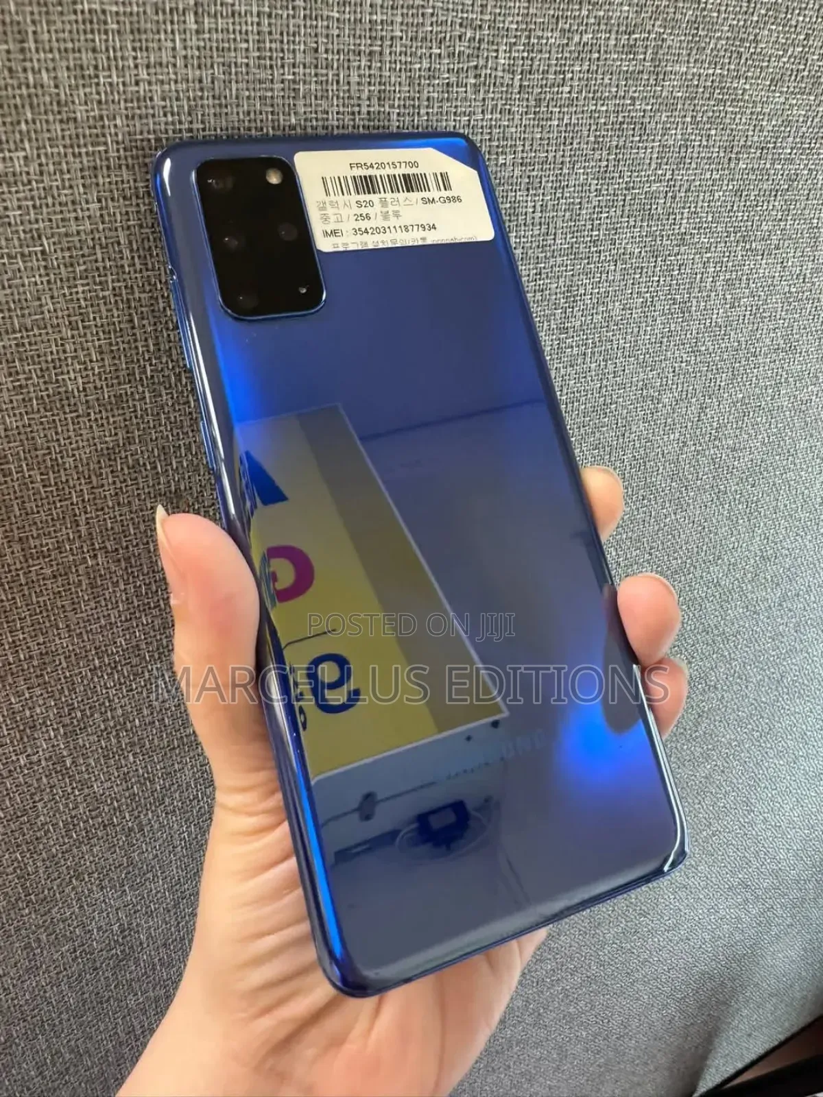 Samsung Galaxy S20+ 5G 256 GB Blue