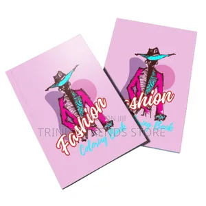 Fashion Coloring Book For Teens And Adults