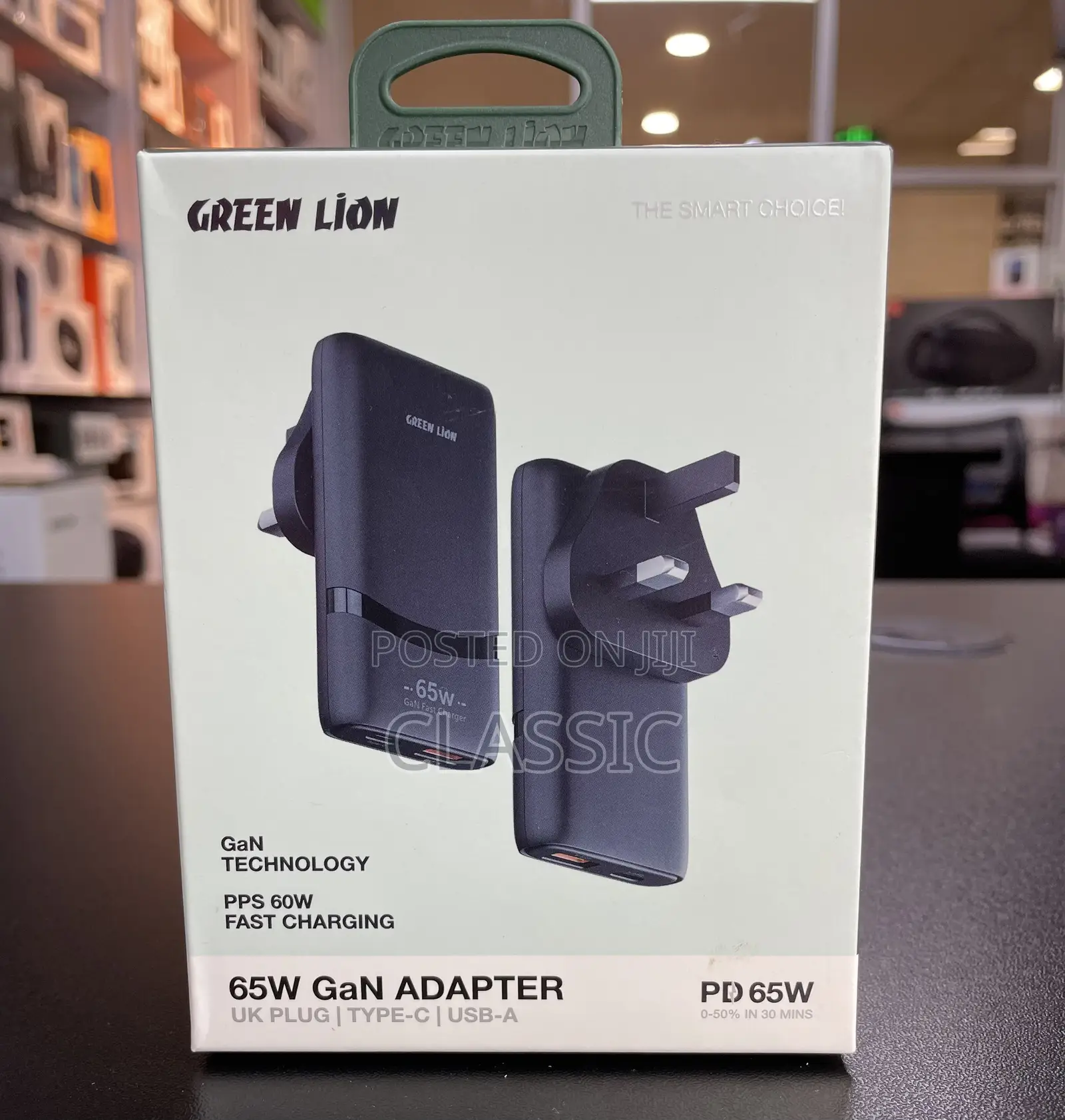 Green Lion 65w Gan Adapter – Dual Type-C