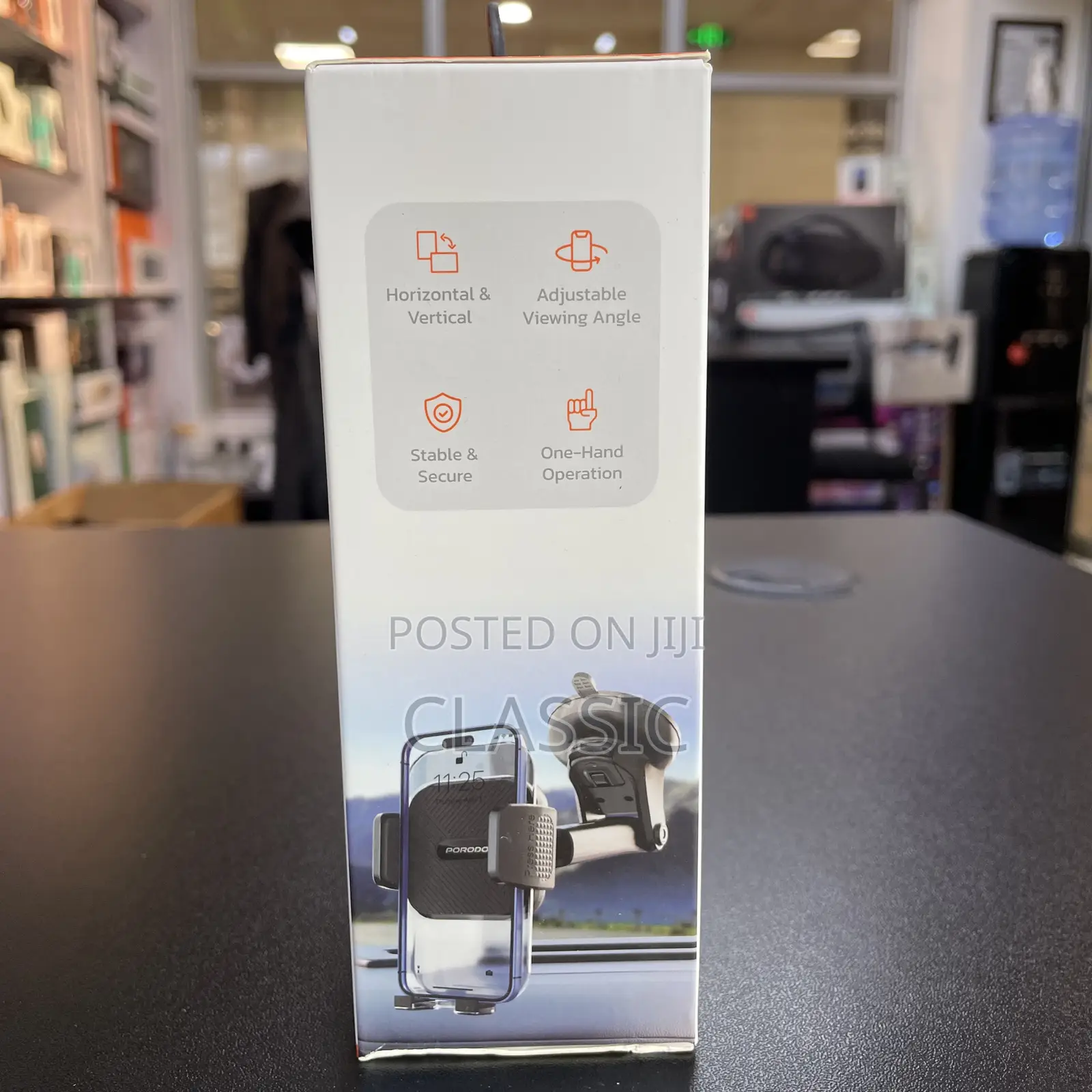 Porodo 3-in-1 Mount Kit Multi-functional Phone Holder