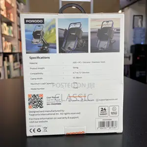 Porodo 3-in-1 Mount Kit Multi-functional Phone Holder