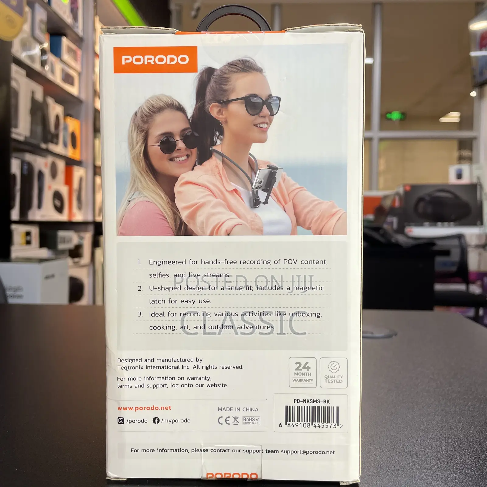 Porodo Smartphone Neck Mount