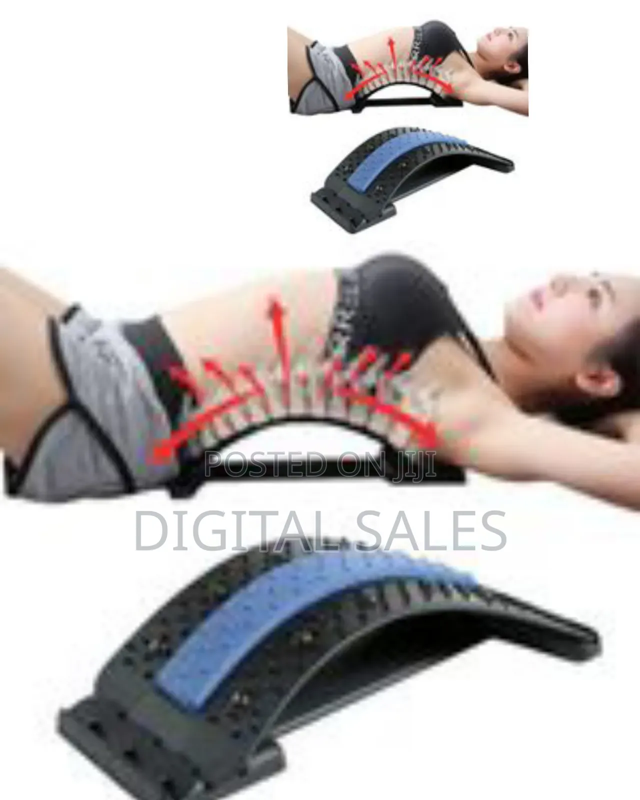 Back Massager Stretcher Device - Stretch Fitness Relaxation.