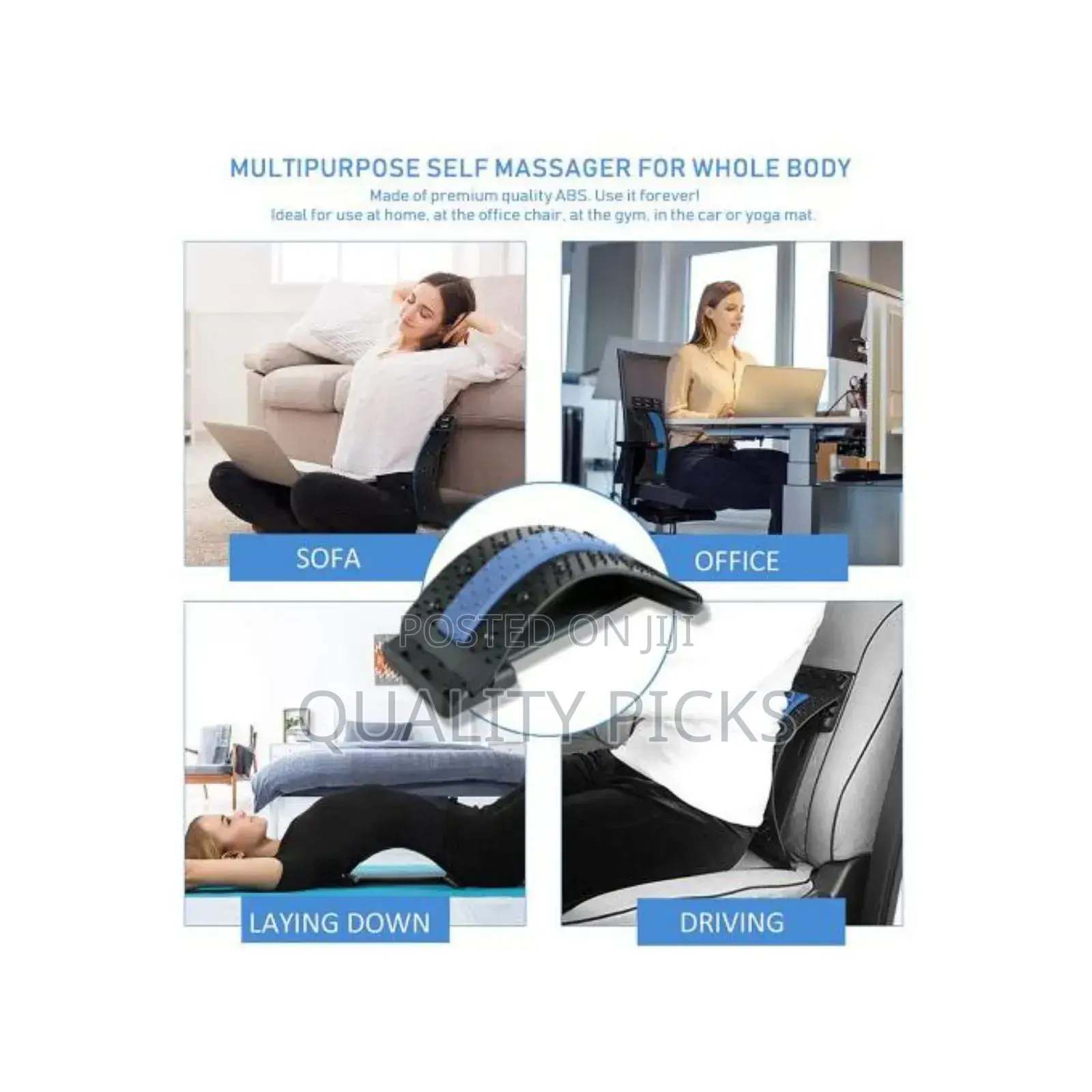 Back Stretcher Massager Device.