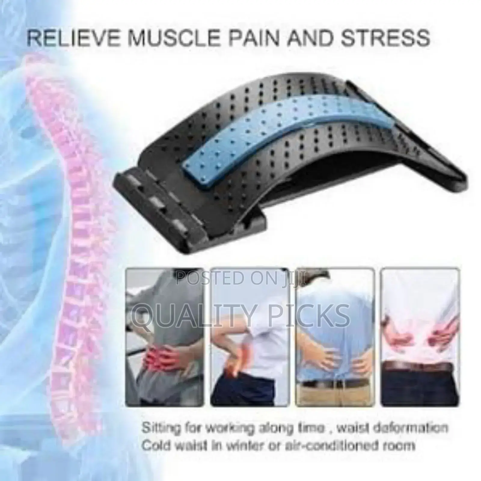 Back Stretcher Massager Device.
