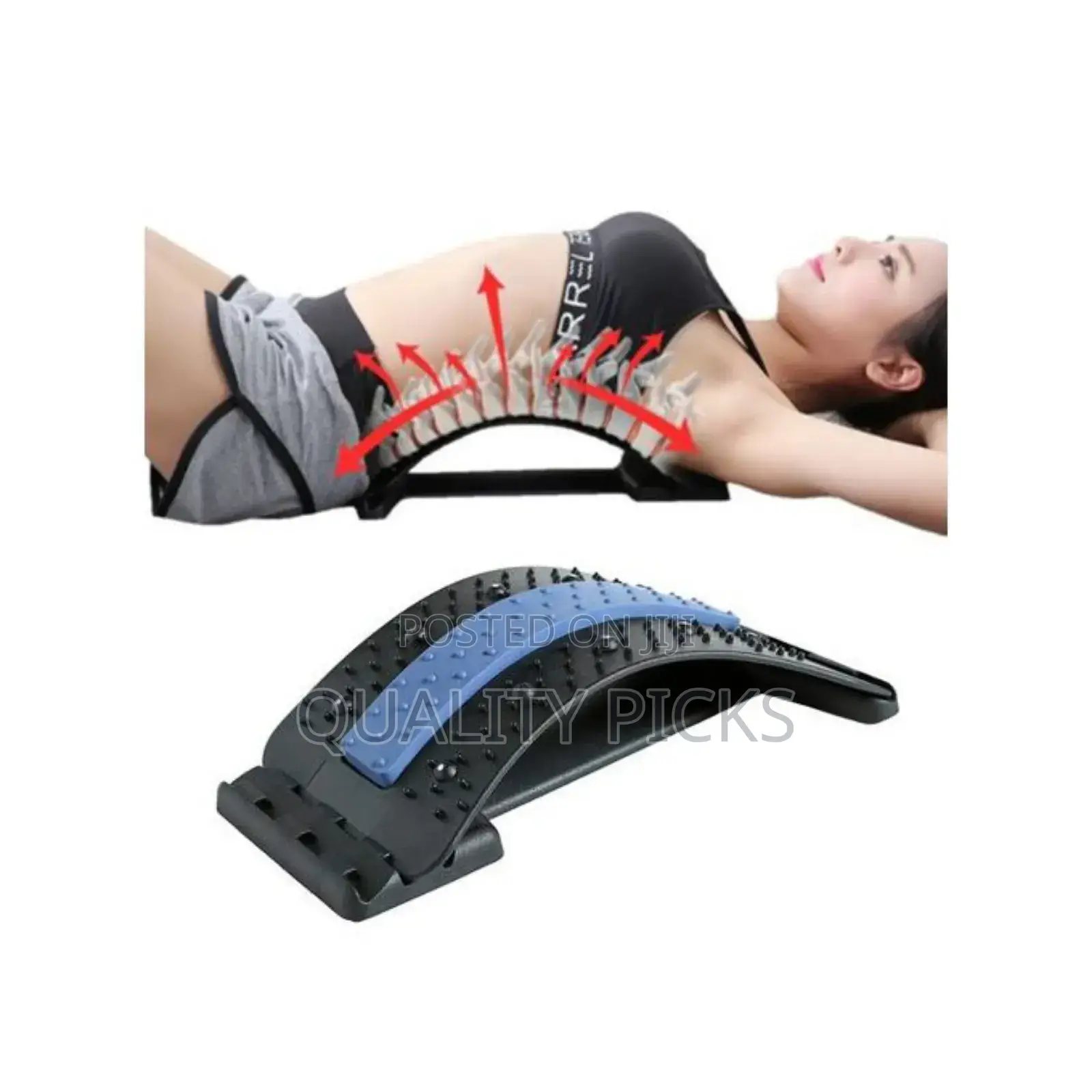 Back Stretcher Massager Device.