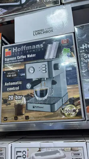 Hoffman Coffee Maker Machine 20 Bar Available.