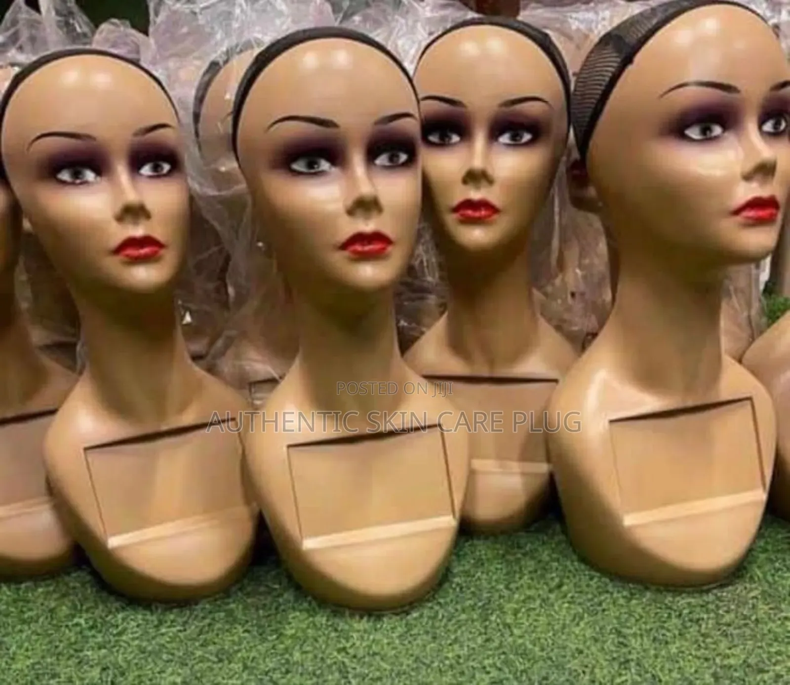 Female Mannequin Head Model For Hairdressing Wig Jewelry Hats Display