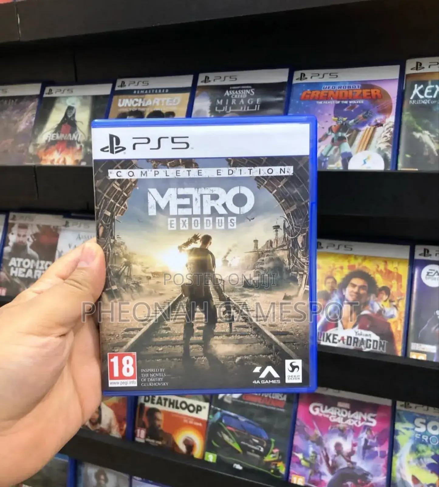 Metro Exodus Game Cd for Ps5