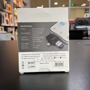 Porodo 4-in-1 Otg Adapter With Tf Card Reader