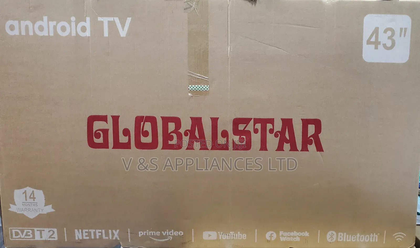 43 Globalstar New Model Smart Tv