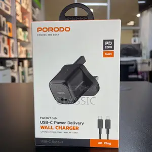 Porodo Usb-C to Usb C Power Delivery Quick Charger