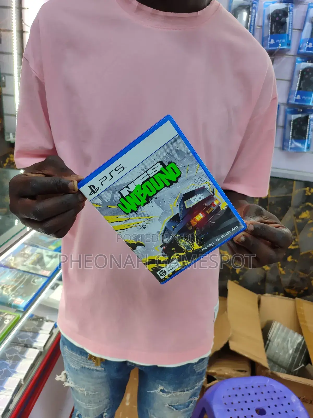 Need for Speed Unbound Game Cd for Ps5