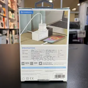 Powerology Lunex Series Fast Charging Adapter Pd 35w