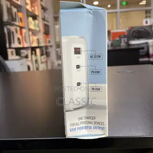 Powerology Lunex Series Fast Charging Adapter Pd 65w
