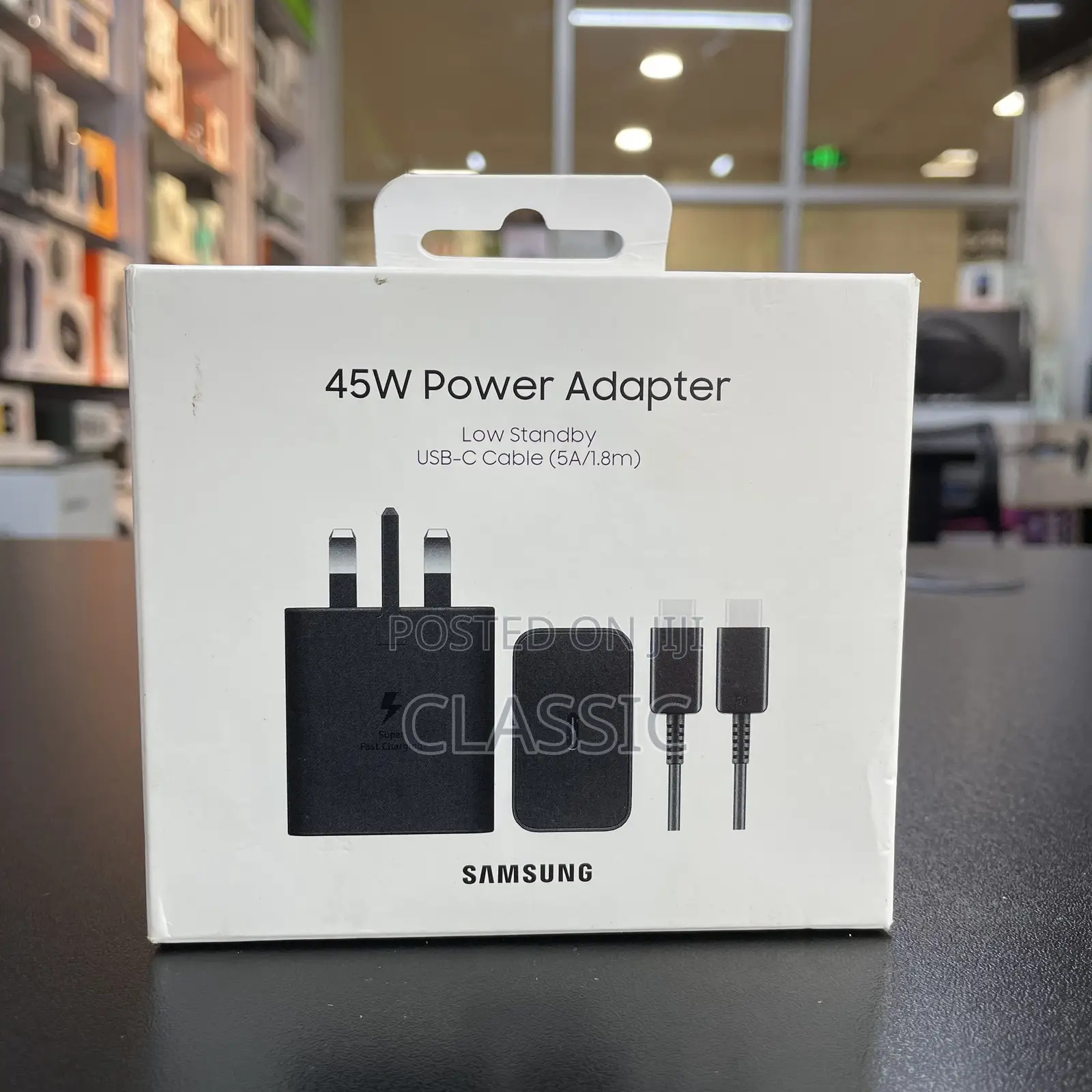 Samsung 45w Pd Adapter With Usb-C to Usb- C Cable