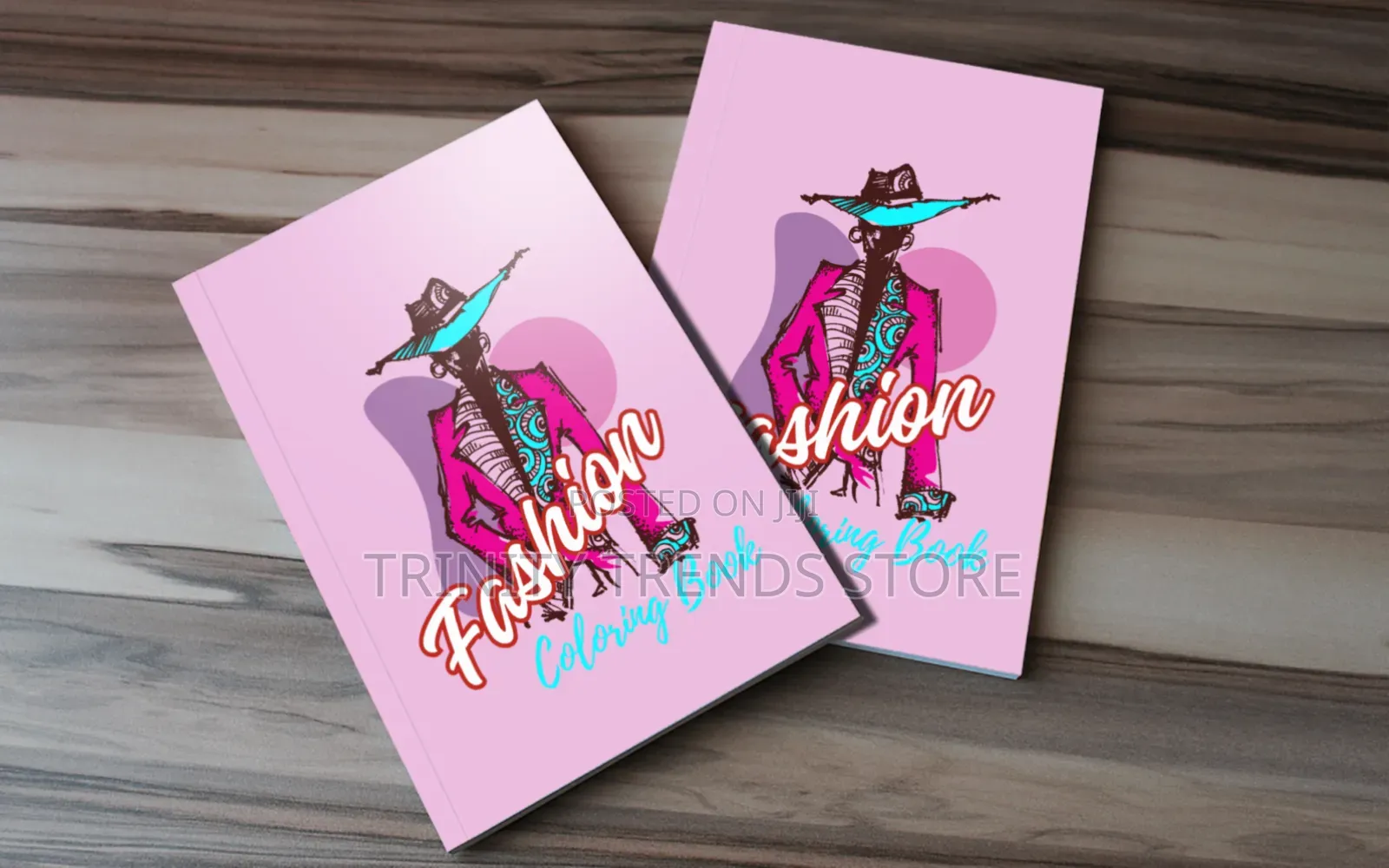Fashion Coloring Book For Teens And Adults