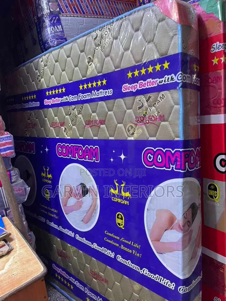 Silver Color Mattress Available