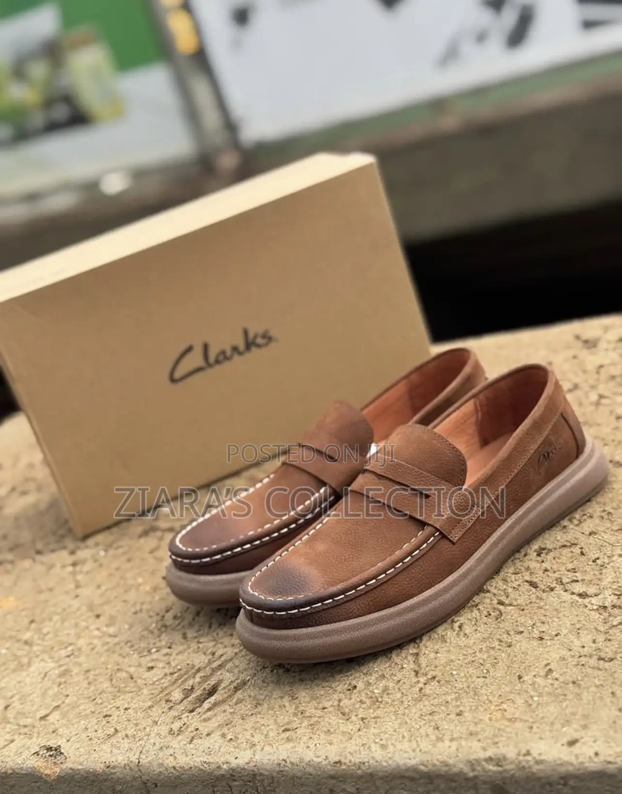 Brown Clark’S Loafers