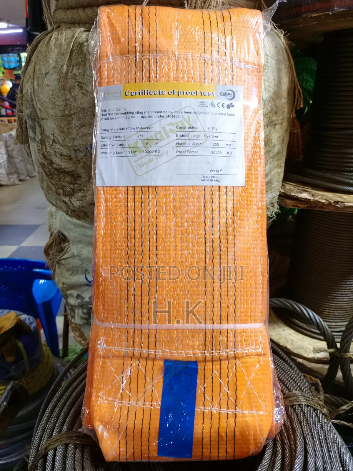 Loadtech Polyester Webbing Sling Belt.
