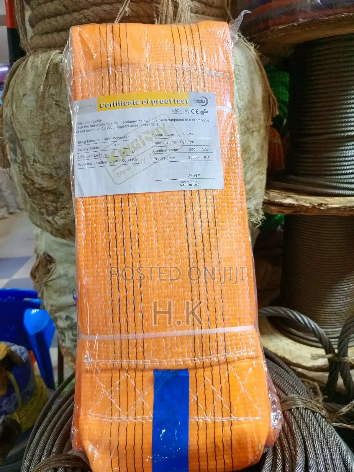 Loadtech Polyester Webbing Sling Belt.