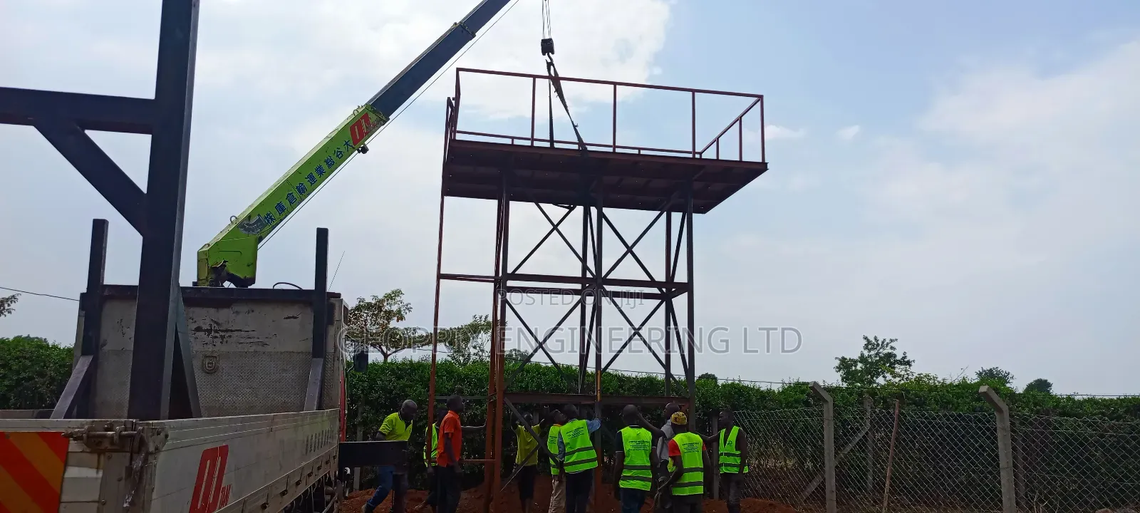 Borehole Survey and Drilling, Pump Installation and Tank Construction